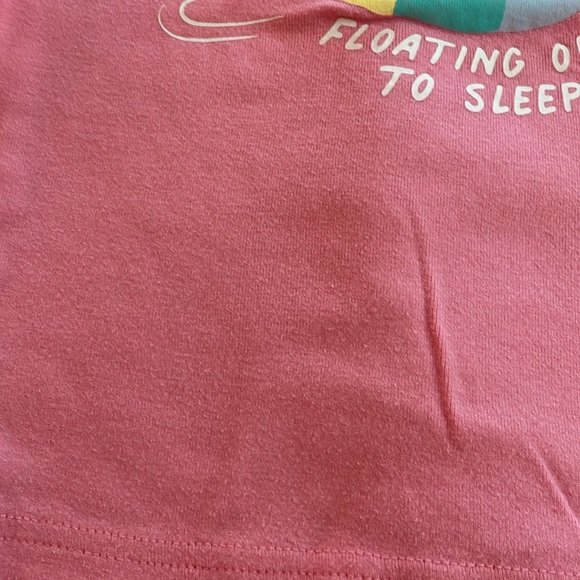 CARTERS UGC Girls Size 7 pink pajama striped set short sleeve flamingo 🦩 - Picture 10 of 12